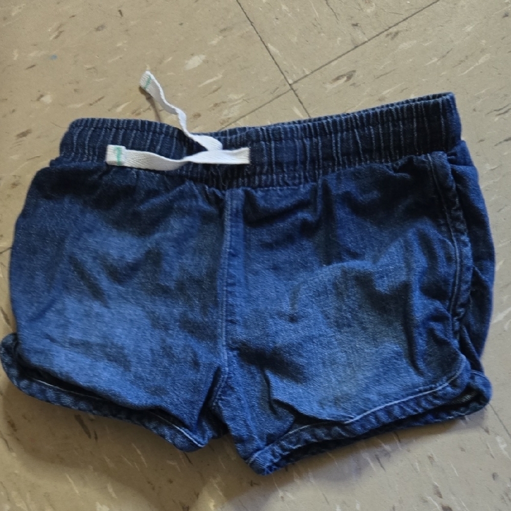 Kids Blue Denim Shorts